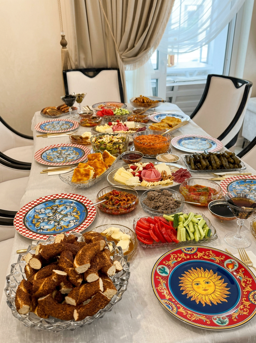 Bereketli Kahvaltı Masası