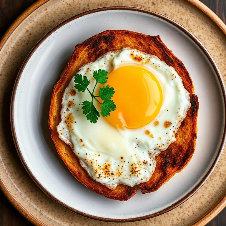 Tereyağında Yumurtalı Ekmek