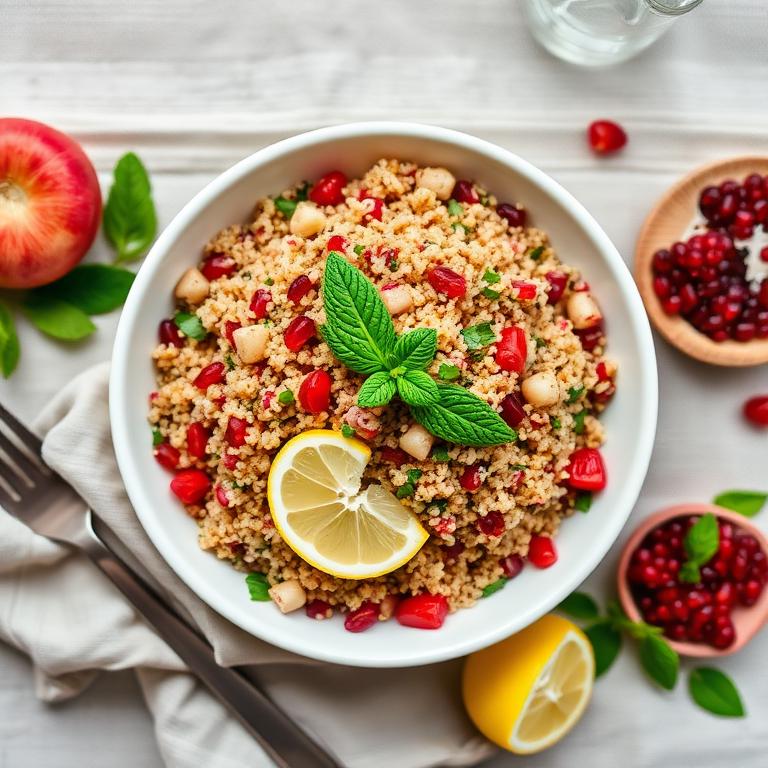 Kinoa & Nar Salatası