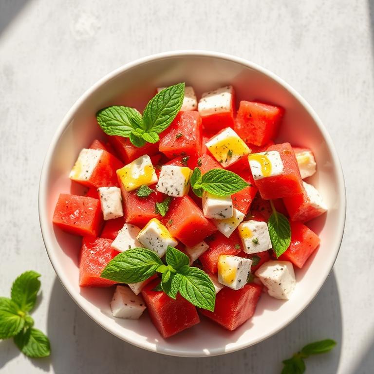 Karpuz & Feta Salatası