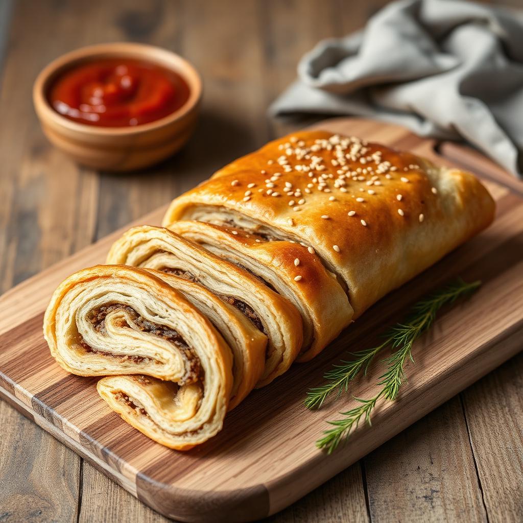 Kıymalı Kol Böreği